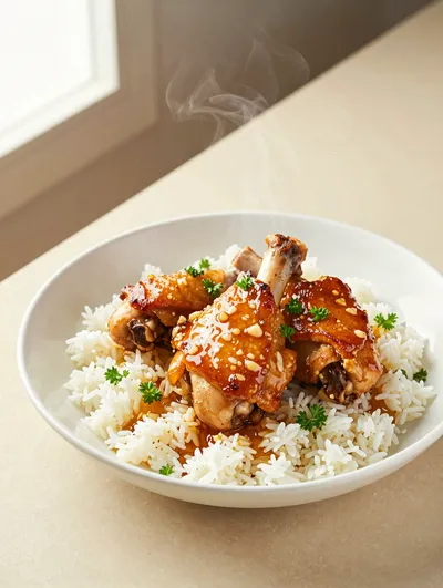 Honey Garlic Chicken Thighs Recipe