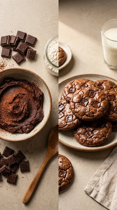 Brownie Cookies Recipe - ready to serve