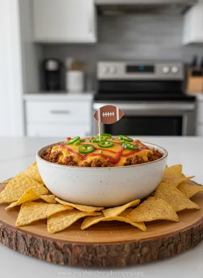 5-Ingredient Football Dip – Ready in 35 Minutes - ready to serve