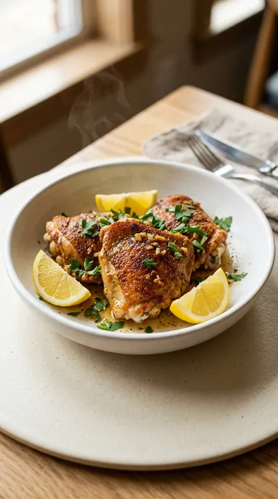 Delicious Old Bay Chicken Thighs