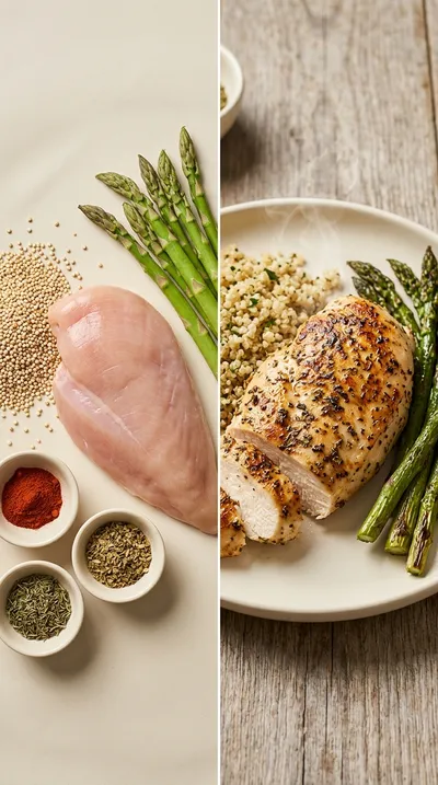 Air Fryer Chicken Breast – Juicy and Quick - ready to serve