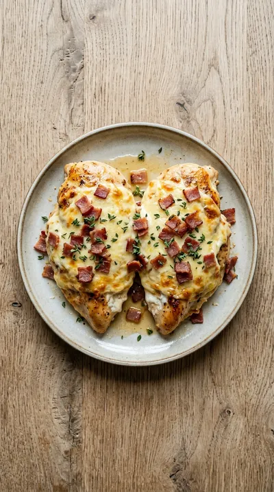 Million Dollar Baked Chicken Breast with Turkey Bacon - ingredients preparation
