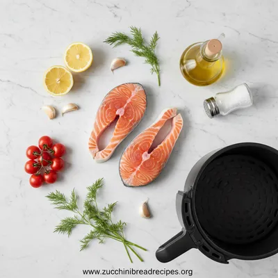 Air Fryer Salmon – Best Damn Recipe - cooking process