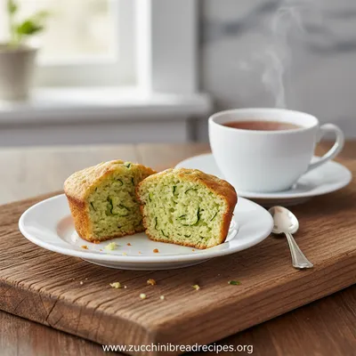 Air Fryer Zucchini Muffins Recipe - ready to serve