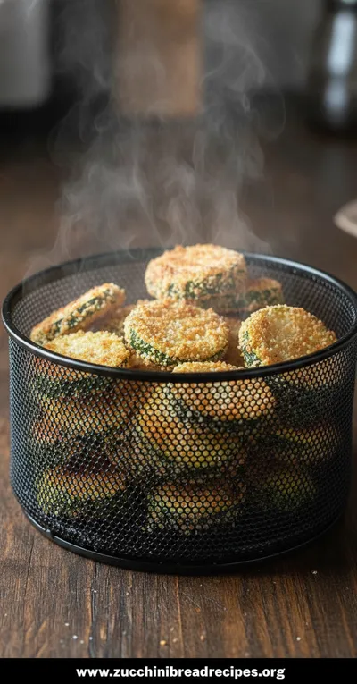 Crispy Air Fryer Zucchini Parmesan Bites - ingredients preparation