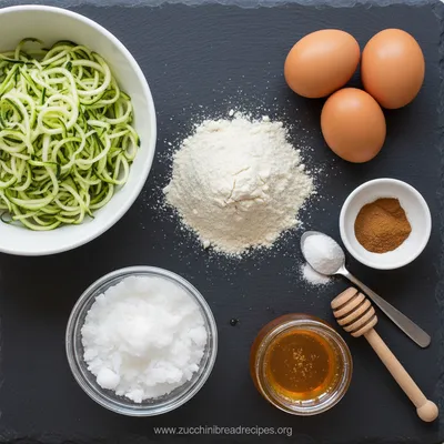 The Best Almond Flour Zucchini Bread - cooking process