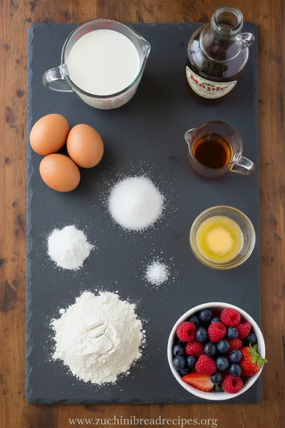 American Pancakes – Classic Quick Breakfast - cooking process