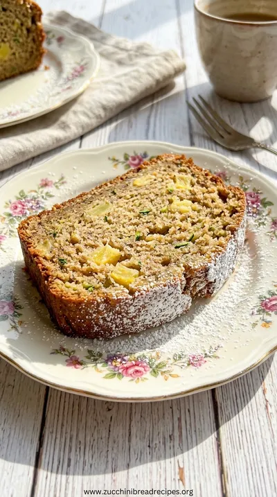 Amish Zucchini Bread with Pineapple: Moist Loaf Recipe - ready to serve