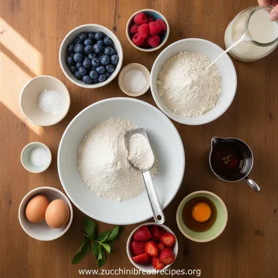 Baked Protein Pancake Bowls Recipe - cooking process