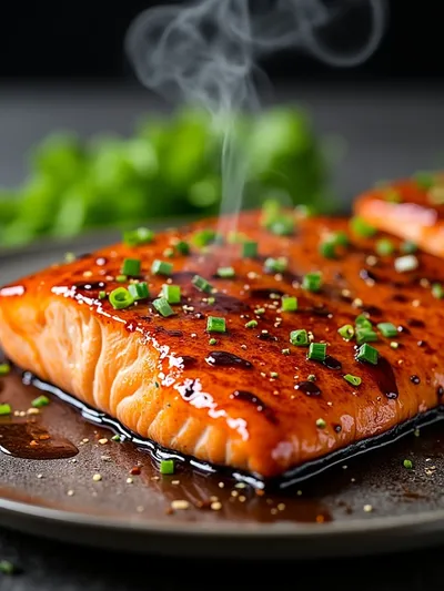 Baked Teriyaki Salmon – Easy Healthy Dinner