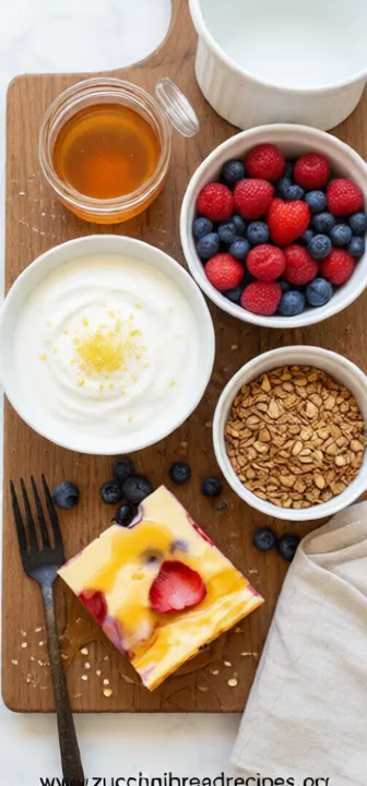 Baked Yogurt: Simple Healthy Dessert - cooking process