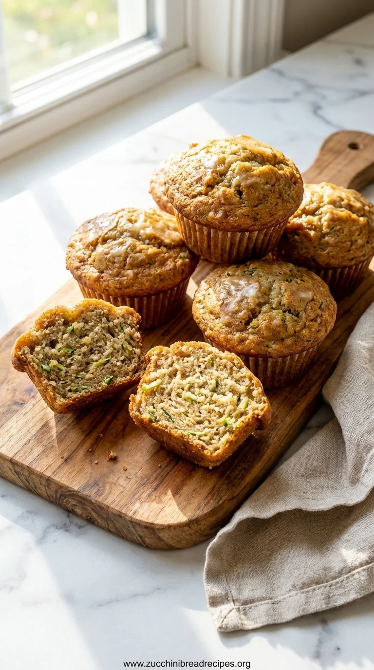 Banana Zucchini Muffins Recipe - Healthy & Quick