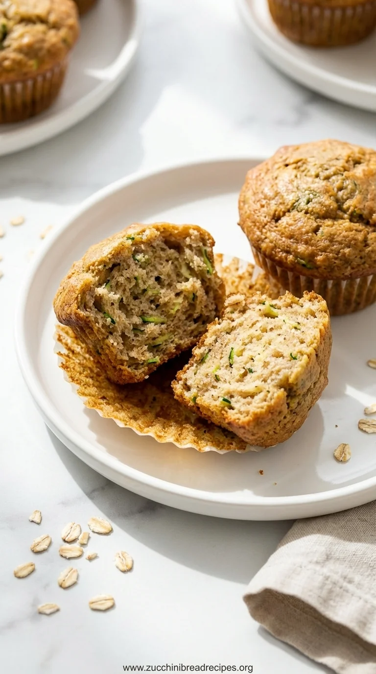 Banana Zucchini Muffins Recipe - Healthy & Quick - ready to serve