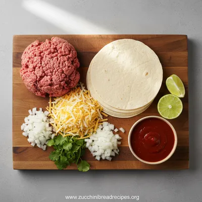 5-Ingredient Beef Enchiladas - cooking process