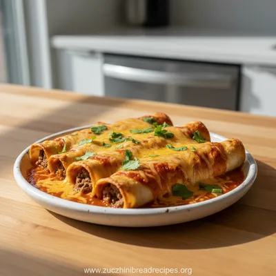 5-Ingredient Beef Enchiladas