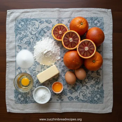 Blood Orange Loaf Cake Recipe - cooking process
