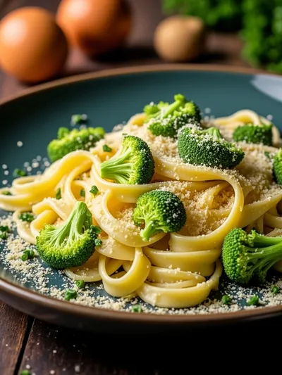 Best Broccoli and Cheese Pasta - ready to serve