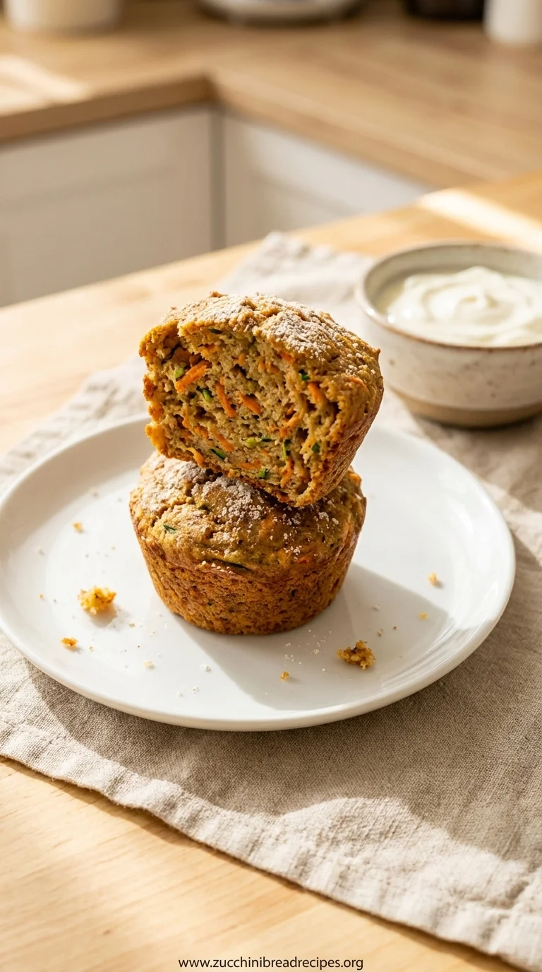 Carrot Zucchini Muffins: Healthy & Quick Recipe