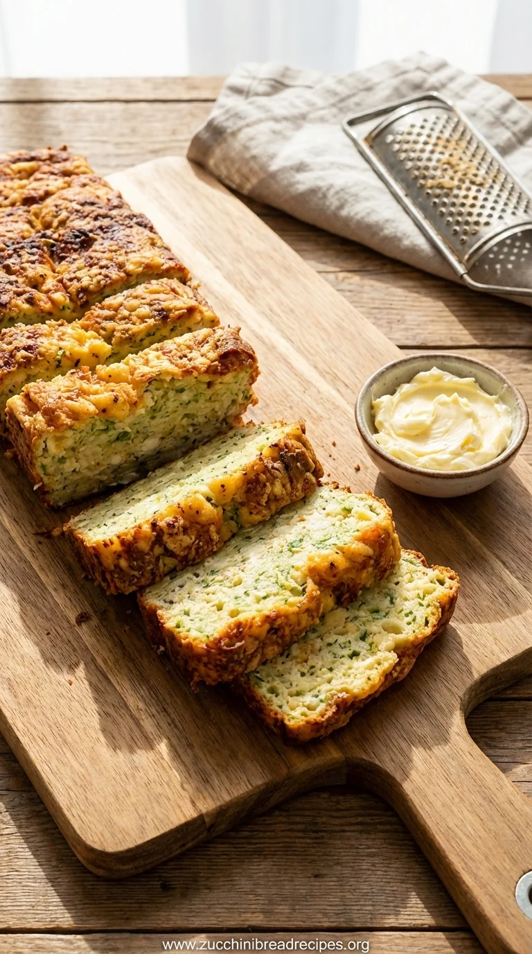 One Bowl Cheesy Zucchini Bread Recipe