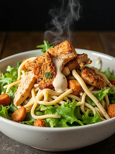 Chicken Caesar Pasta Salad – Easy Recipe