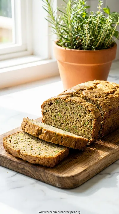 Chickpea Flour Zucchini Bread: Easy Recipe