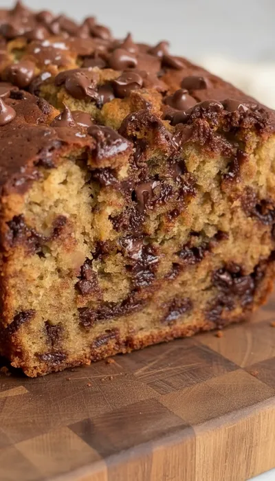 Chocolate Chip Banana Bread Recipe