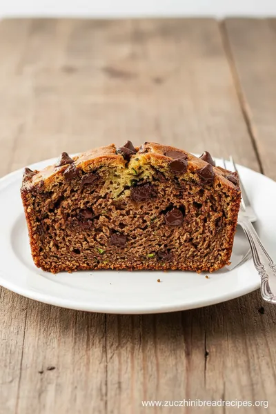 Chocolate Chip Zucchini Bread Recipe - Moist and Delicious - ready to serve