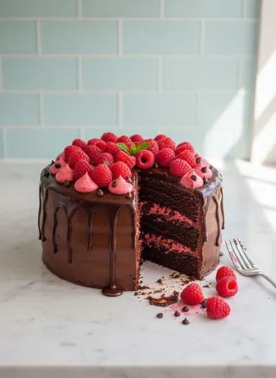 Chocolate Raspberry Cake Recipe