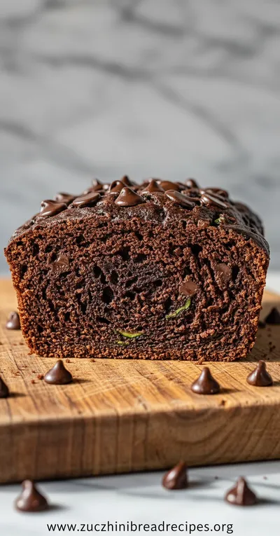 Chocolate Zucchini Bread With Sour Cream