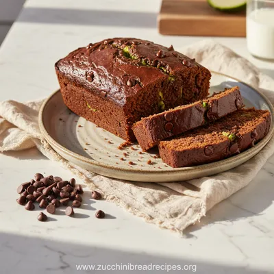 Delicious Chocolate Zucchini Bread Recipe - ready to serve