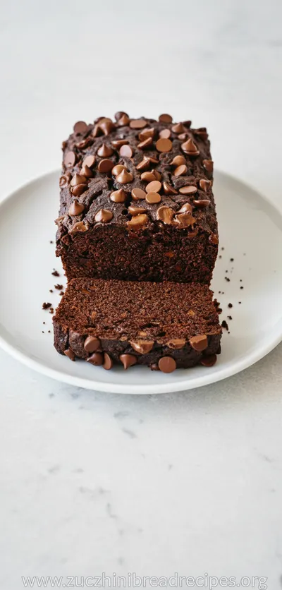 Chocolate Zucchini Bread (GF, DF, Paleo) - ready to serve
