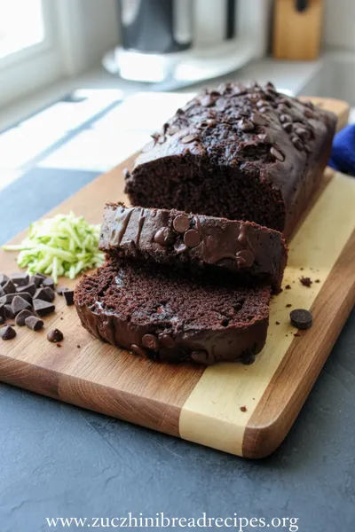 Chocolate Zucchini Loaf Cake Recipe