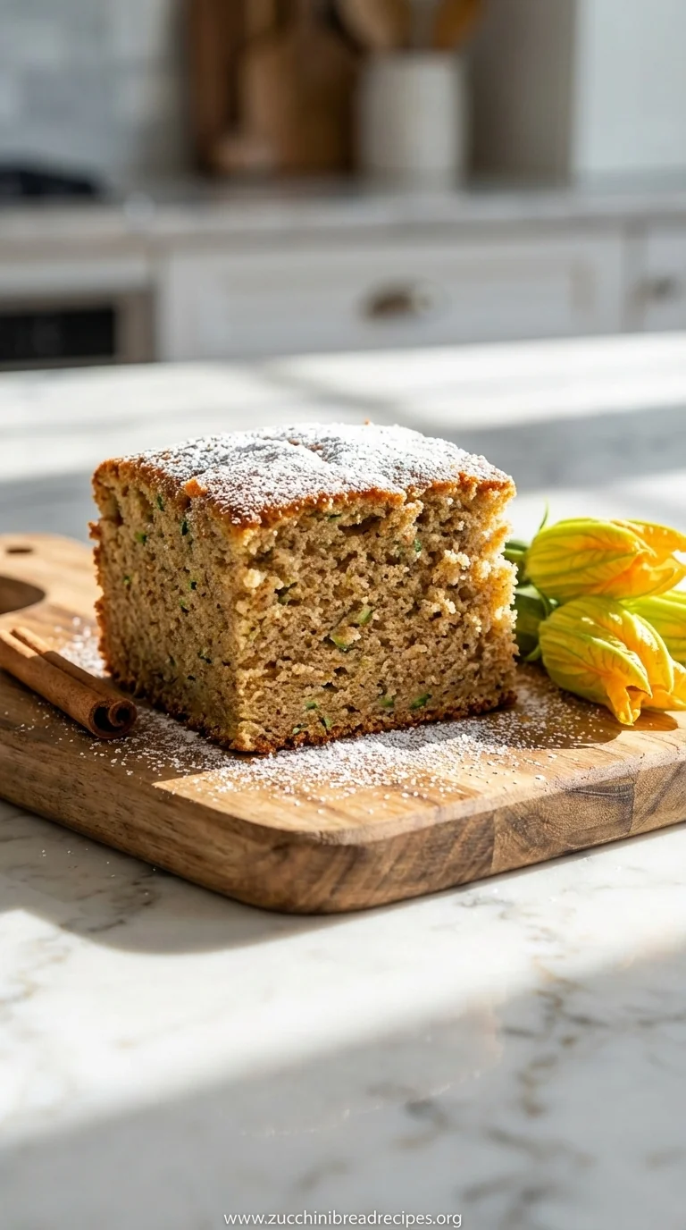 Cinnamon Zucchini Cake Recipe - Moist & Delicious