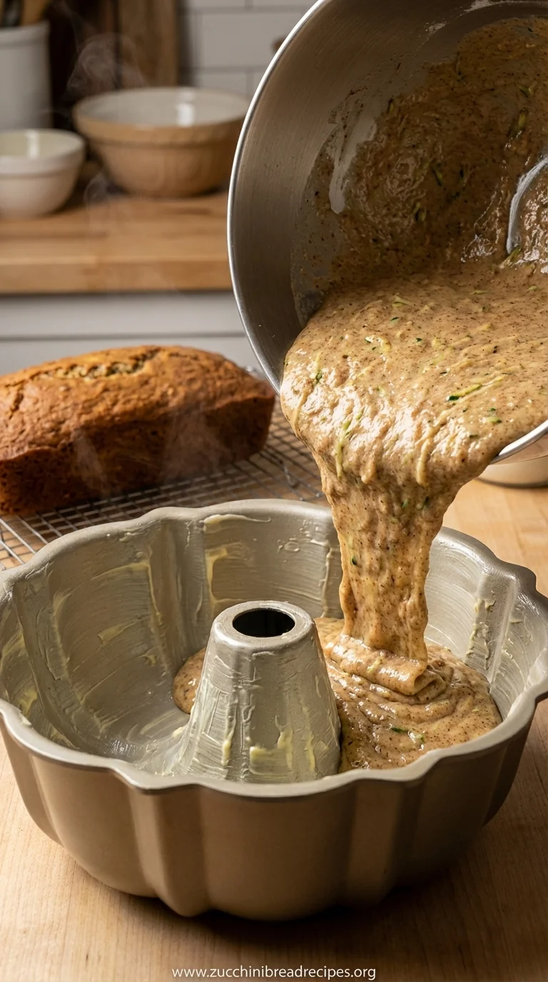 Cinnamon Zucchini Cake Recipe - Moist & Delicious - cooking process