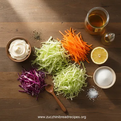Classic Coleslaw Recipe – Simple, Fresh & Quick - cooking process