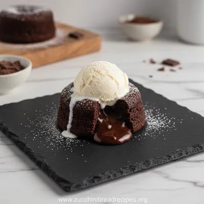 Cottage Cheese Lava Cake – Chocolate Protein Delight
