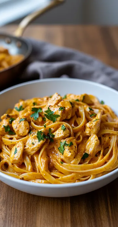 Cowboy Butter Chicken Linguine