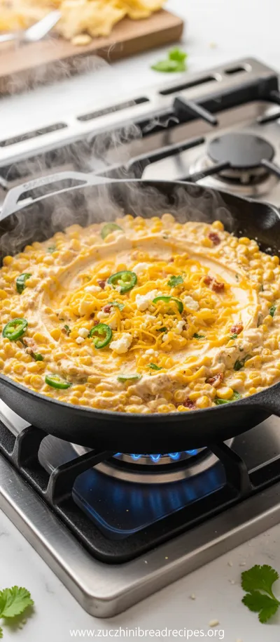 Crack Corn Dip Recipe - Quick and Easy Appetizer - ingredients preparation