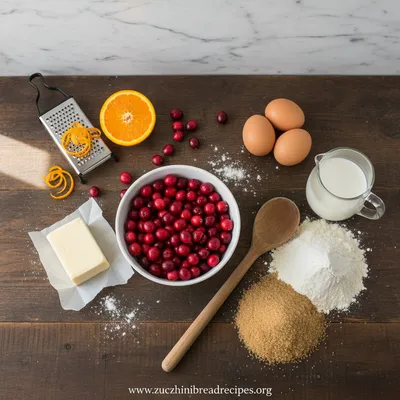 Cranberry Orange Muffins - Bakery Style Recipe - cooking process