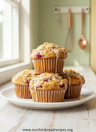 Easy Cranberry Orange Muffins
