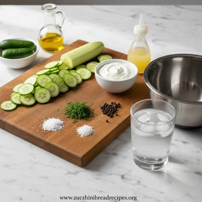 Creamy Cucumber Salad - Easy Low-Carb Side - cooking process