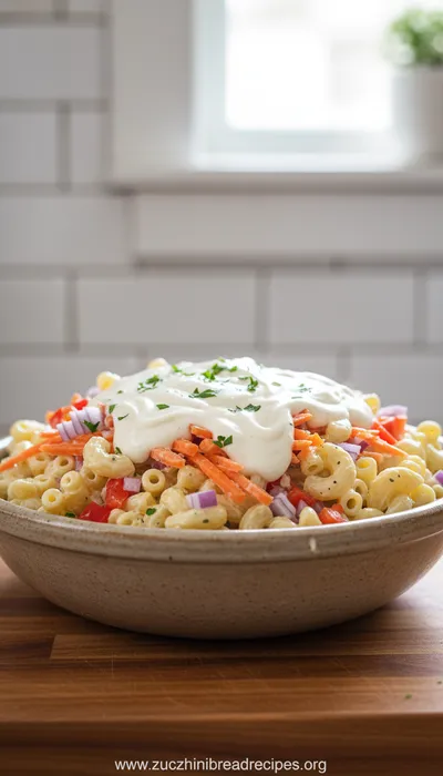 Creamy Macaroni Salad Recipe