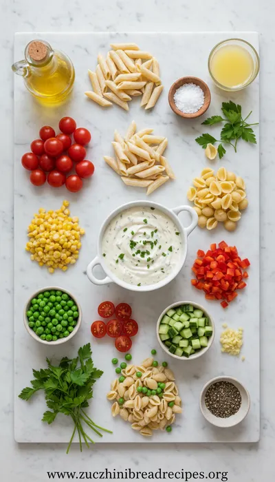 Creamy Pasta Salad – Quick Classic Recipe - cooking process