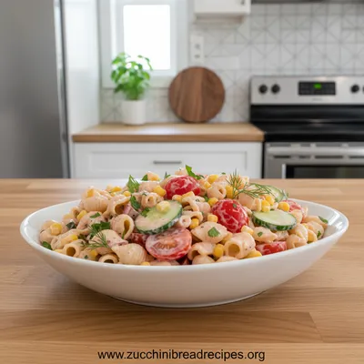 Creamy Pasta Salad – Quick Classic Recipe
