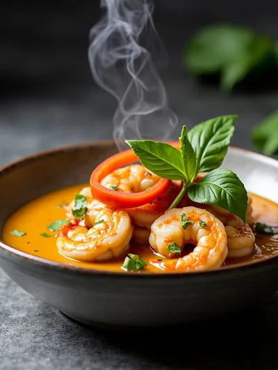Creamy Thai Coconut Shrimp Curry