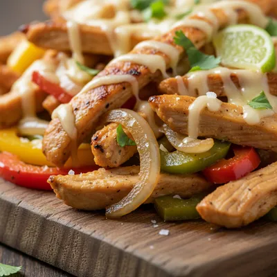 Easy Crockpot Chicken Fajitas