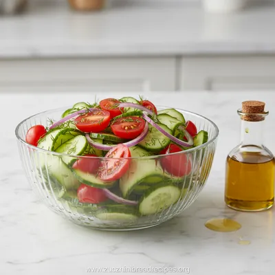 Cucumber Tomato Salad Recipe