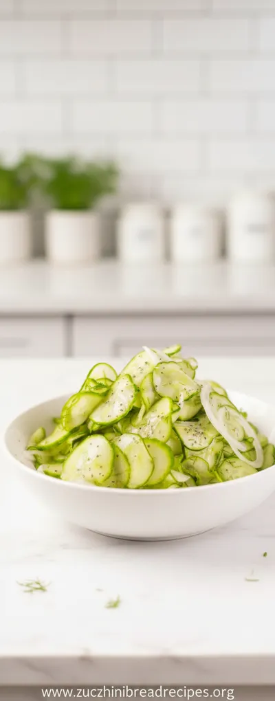 Cucumber Vinegar Salad - Quick Healthy Recipe
