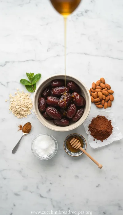Healthy Date Balls Recipe - cooking process