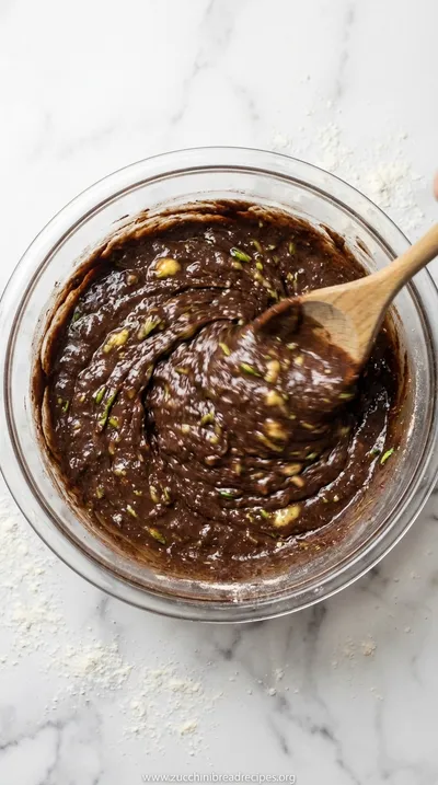 Double Chocolate Zucchini Banana Bread: Moist & Healthy - cooking process
